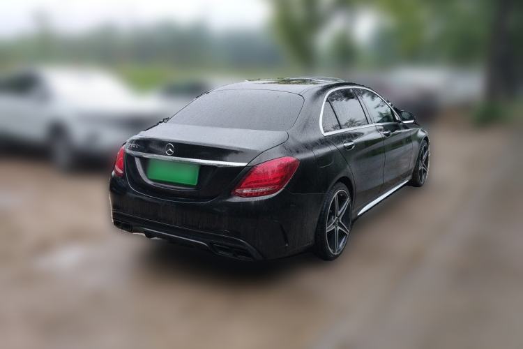 Used Mercedes-Benz C-Class 2015 C 200 L Sport Edition Rear Right 45 Deg