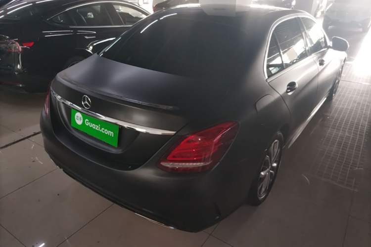 Used Mercedes-Benz C-Class 2015 C 200 L Sport Edition Rear Right 45 Deg
