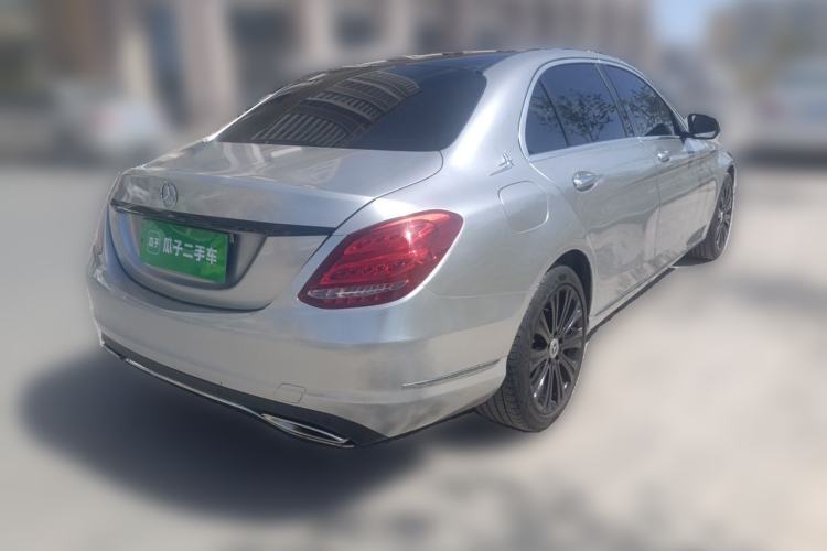 Used Mercedes-Benz C-Class 2015 C 200 L 4MATIC Sport Edition Rear Right 45 Deg