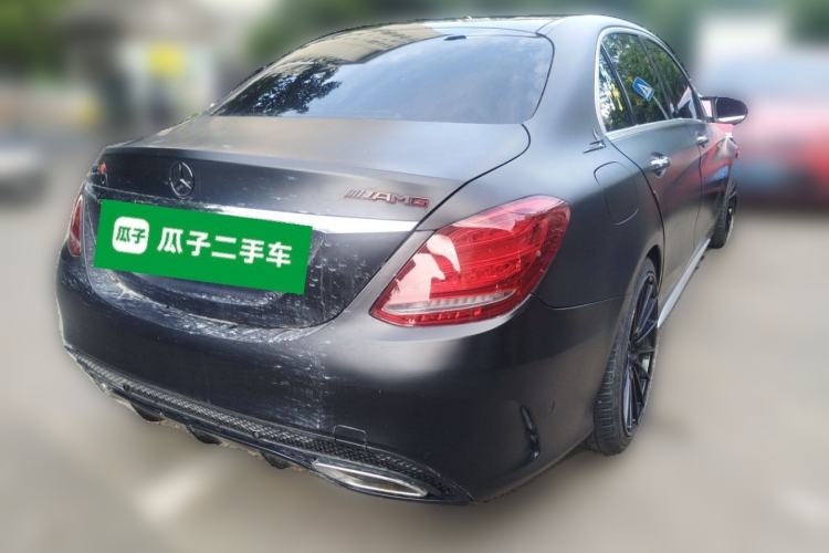 Used Mercedes-Benz C-Class 2015 Revised C 200 L Sport Edition Rear Right 45 Deg