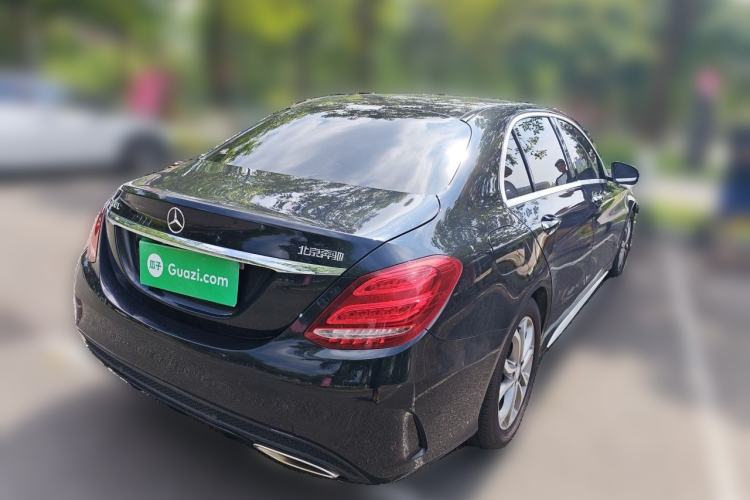 Used Mercedes-Benz C-Class 2015 C 200 L Sport Edition Rear Right 45 Deg