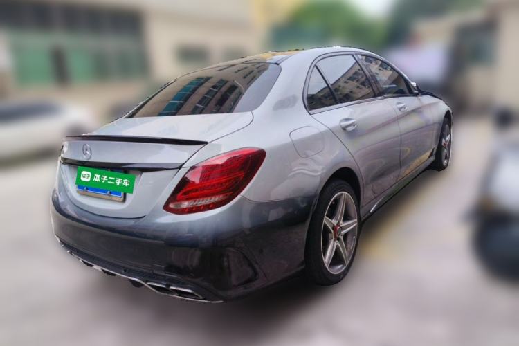 Used Mercedes-Benz C-Class 2015 C 300 L Sport Edition Rear Right 45 Deg