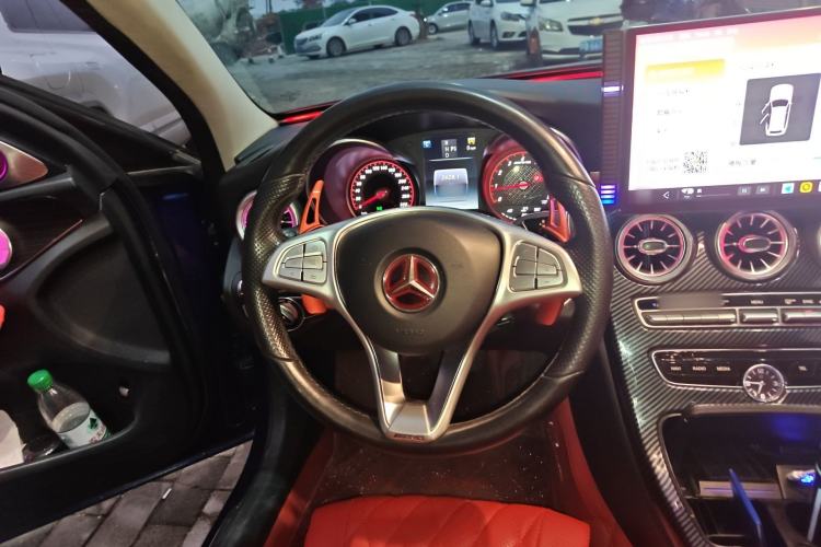Used Mercedes-Benz C-Class 2015 C 200 station wagon Steering Wheel