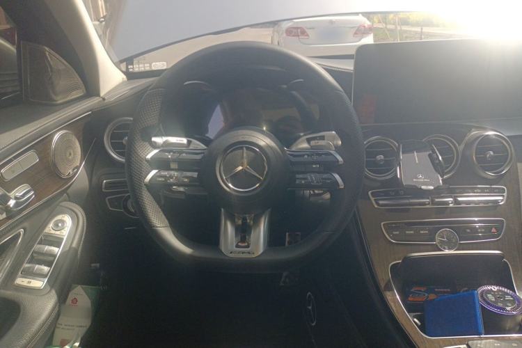 Used Mercedes-Benz C-Class 2015 C 200 L 4MATIC Sport Edition Steering Wheel
