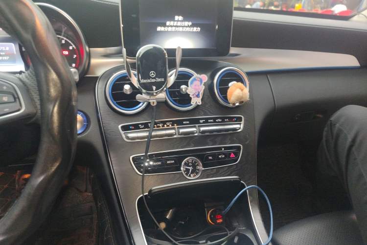 Used Mercedes-Benz C-Class 2015 Restyled C 180 L Sport Edition Audio And AC Panel