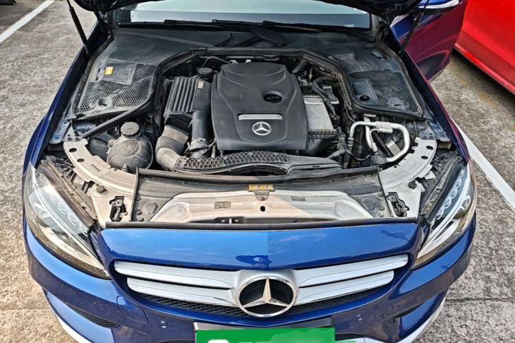 Used Mercedes-Benz C-Class 2015 Revised C 200 L Sport Edition Engine Bay