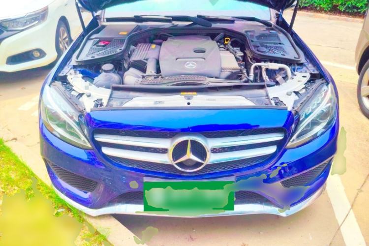 Used Mercedes-Benz C-Class 2015 Revised C 200 L Sport Edition Engine Bay