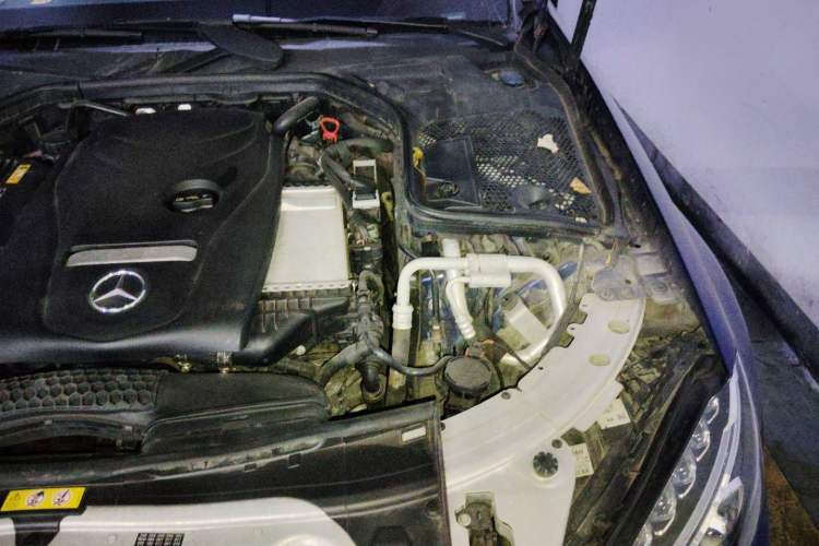 Used Mercedes-Benz C-Class 2015 Restyled C 180 L Sport Edition Engine Bay Left