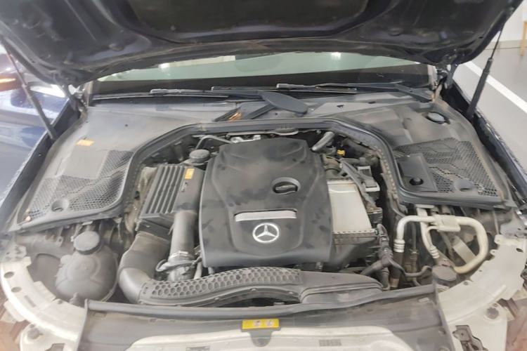 Used Mercedes-Benz C-Class 2015 Revised C 200 L Sport Edition Engine Bay