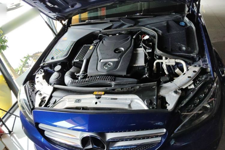 Used Mercedes-Benz C-Class 2015 Restyled C 180 L Sport Edition Engine Bay