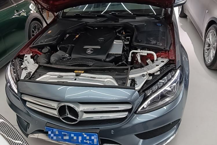 Used Mercedes-Benz C-Class 2015 Revised C 200 L Sport Edition Engine Bay