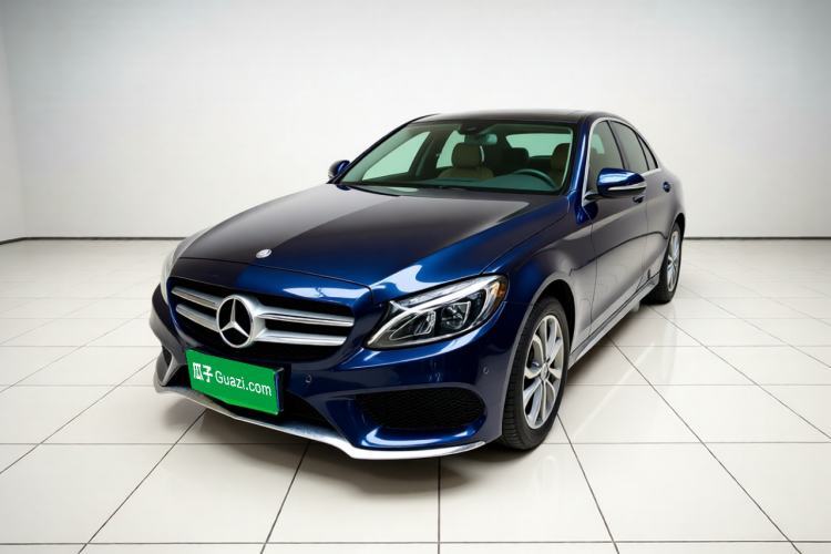 Used Mercedes-Benz C-Class 2015 Restyled C 180 L Sport Edition Guazi used car, China used car export, Used car for sale, Used Mercedes-Benz cars, Cheapest cars for sale