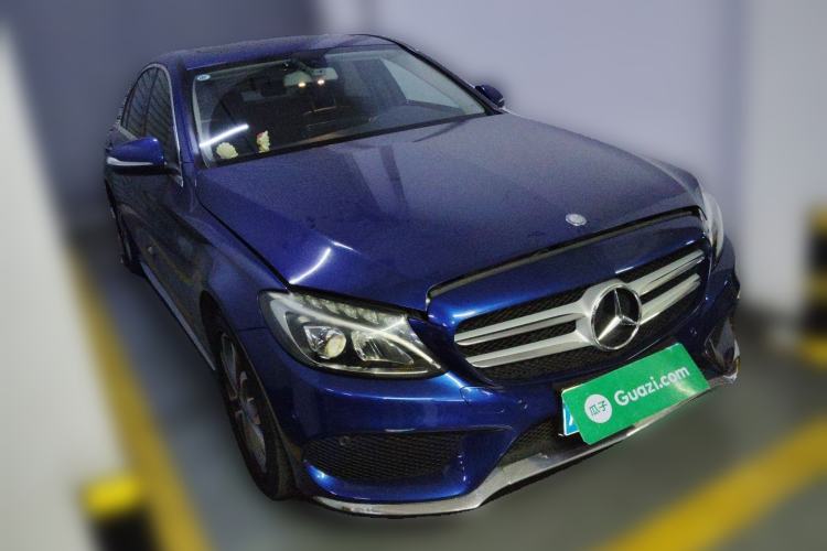 Used Mercedes-Benz C-Class 2015 Restyled C 180 L Sport Edition Front Right 45 Deg