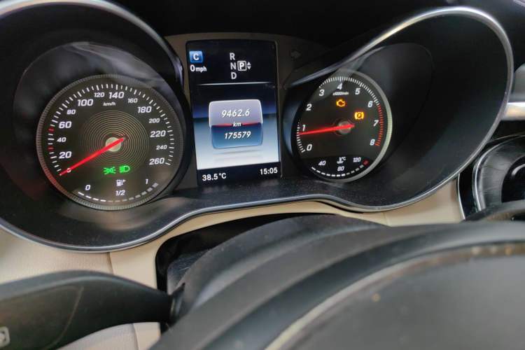 Used Mercedes-Benz C-Class 2015 C 260 L Sport Edition Instrument Cluster