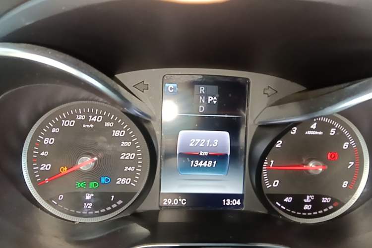 Used Mercedes-Benz C-Class 2015 Revised C 200 L Sport Edition Instrument Cluster