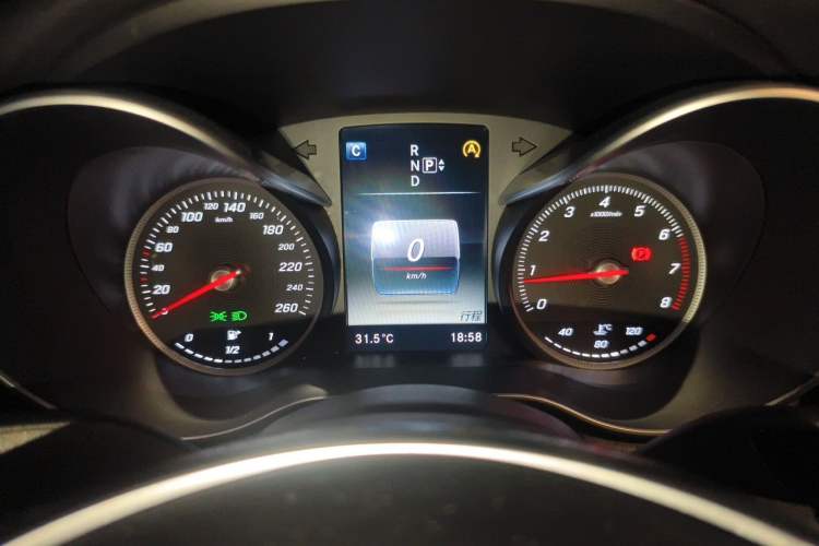 Used Mercedes-Benz C-Class 2015 C 200 Sport Edition Instrument Cluster