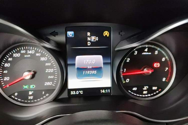 Used Mercedes-Benz C-Class 2015 C 200 Sport Edition Instrument Cluster