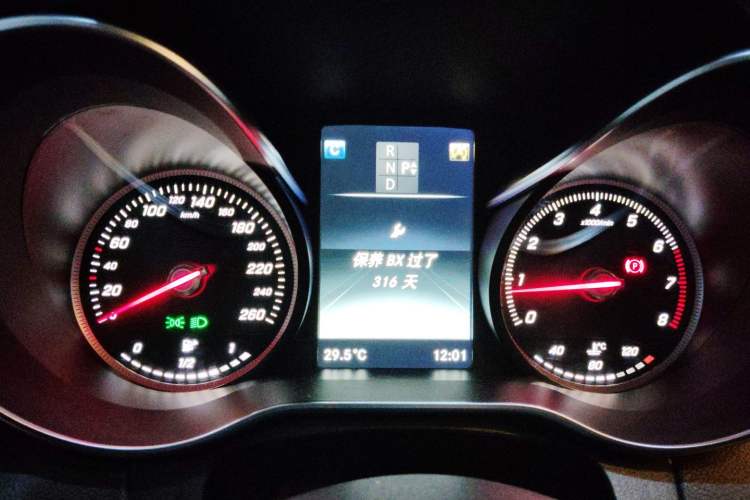 Used Mercedes-Benz C-Class 2015 Restyled C 180 L Sport Edition Instrument Cluster