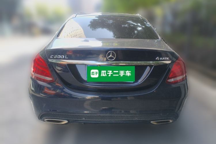 Used Mercedes-Benz C-Class 2015 C 200 L 4MATIC Sport Edition Rear