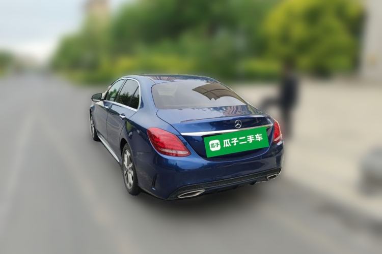 Used Mercedes-Benz C-Class 2015 Restyled C 180 L Sport Edition Rear Left 45 Deg