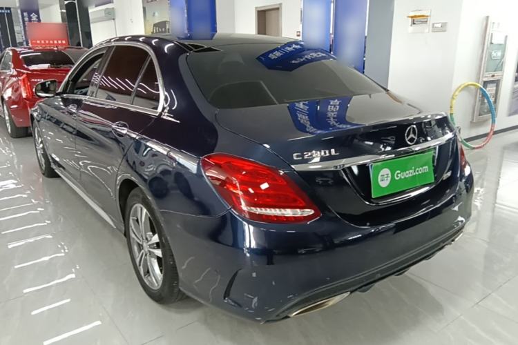 Used Mercedes-Benz C-Class 2015 Revised C 200 L Sport Edition Rear Left 45 Deg