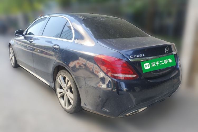 Used Mercedes-Benz C-Class 2015 C 200 L 4MATIC Sport Edition Rear Left 45 Deg