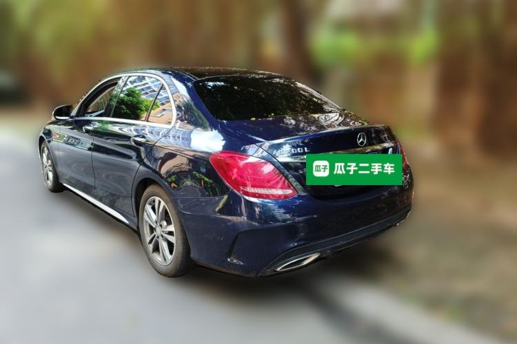 Used Mercedes-Benz C-Class 2015 Facelift C 200 L Rear Left 45 Deg