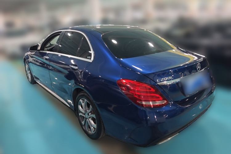 Used Mercedes-Benz C-Class 2015 C 200 L Sport Edition Rear Left 45 Deg