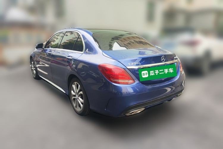 Used Mercedes-Benz C-Class 2015 C 200 L Sport Edition Rear Left 45 Deg