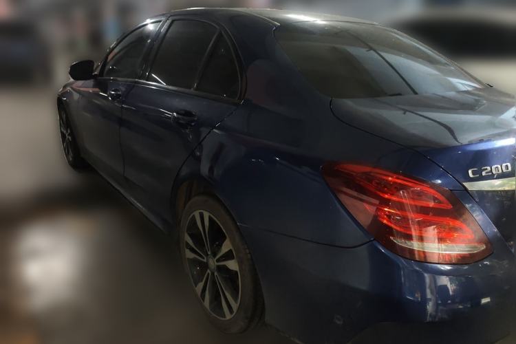 Used Mercedes-Benz C-Class 2015 C 200 Sport Edition 4MATIC Rear Left 45 Deg