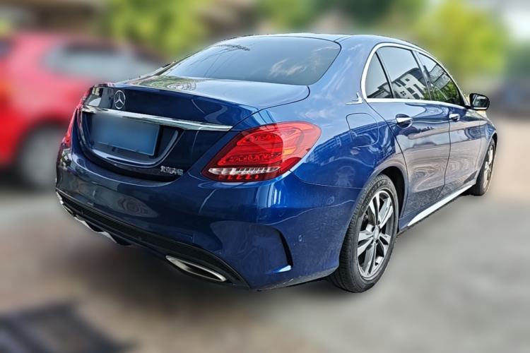 Used Mercedes-Benz C-Class 2015 Revised C 200 L Sport Edition Rear Right 45 Deg