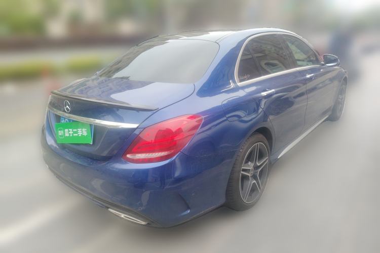 Used Mercedes-Benz C-Class 2015 Revised C 200 L Sport Edition Rear Right 45 Deg