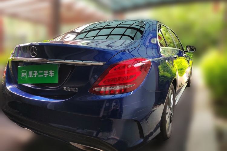 Used Mercedes-Benz C-Class 2015 Revised C 200 L Sport Edition Rear Right 45 Deg