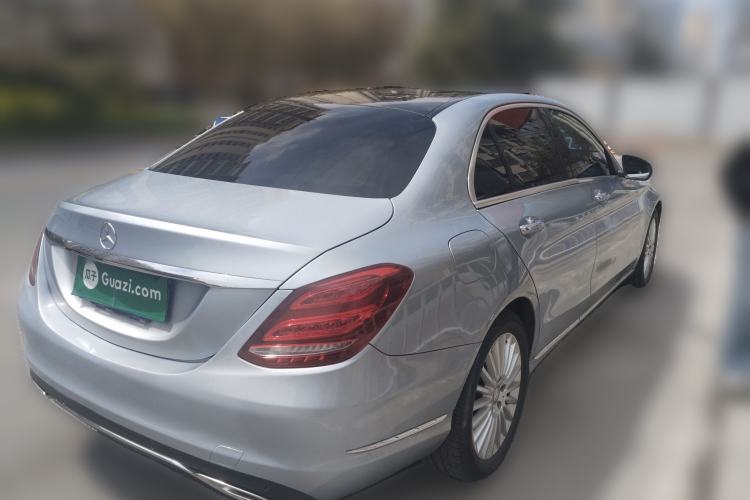 Used Mercedes-Benz C-Class 2015 C 200 L Rear Right 45 Deg