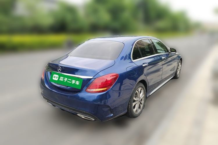 Used Mercedes-Benz C-Class 2015 Restyled C 180 L Sport Edition Rear Right 45 Deg