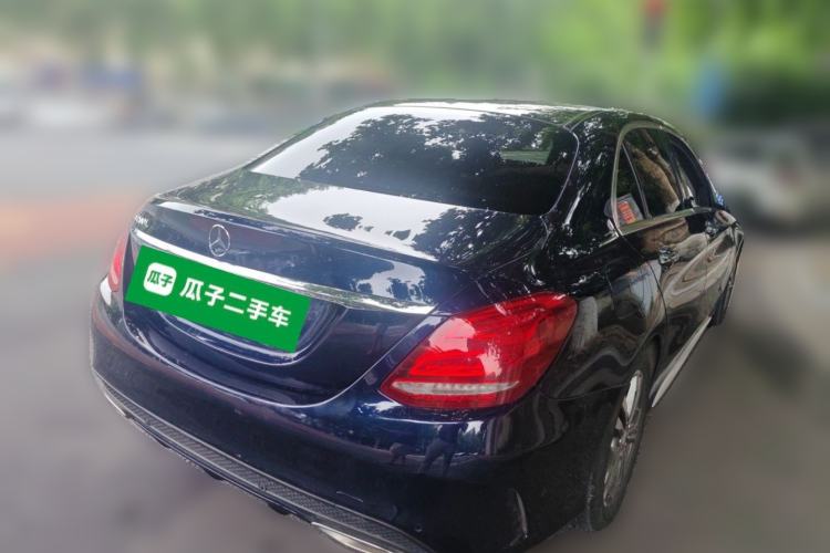 Used Mercedes-Benz C-Class 2015 Revised C 200 L Sport Edition Rear Right 45 Deg