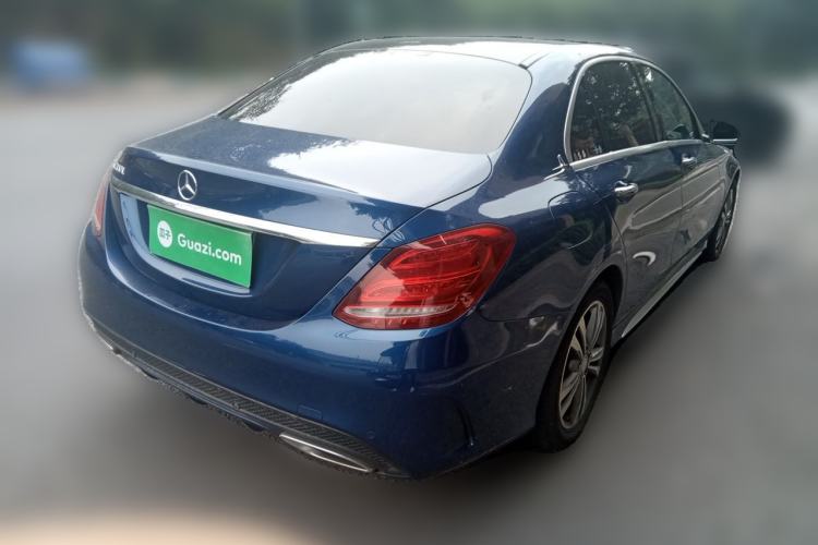 Used Mercedes-Benz C-Class 2015 C 200 L Sport Edition Rear Right 45 Deg