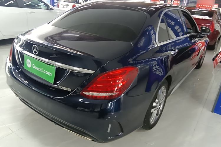 Used Mercedes-Benz C-Class 2015 Revised C 200 L Sport Edition Rear Right 45 Deg