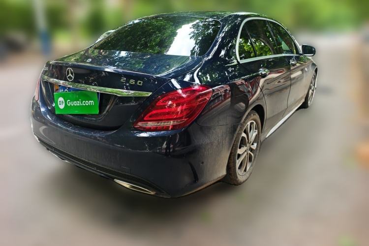 Used Mercedes-Benz C-Class 2015 Restyled C 180 L Sport Edition Rear Right 45 Deg