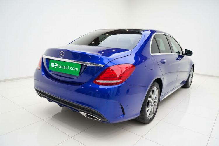 Used Mercedes-Benz C-Class 2015 Revised C 200 L Sport Edition Rear Right 45 Deg