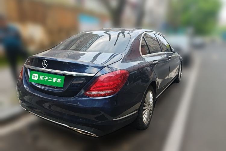 Used Mercedes-Benz C-Class 2015 C 200 L Rear Right 45 Deg