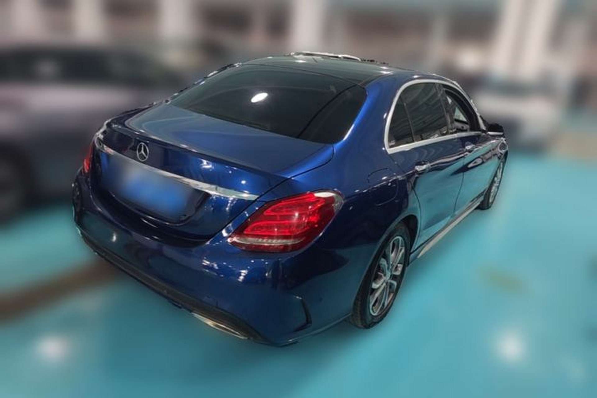 Used Mercedes-Benz C-Class 2015 C 200 L Sport Edition Rear Right 45 Deg