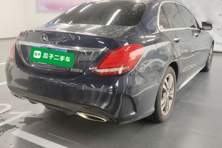 Used Mercedes-Benz C-Class 2015 Revised C 200 L Sport Edition Rear Right 45 Deg