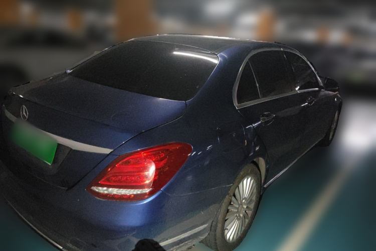 Used Mercedes-Benz C-Class 2015 C 200 L Rear Right 45 Deg