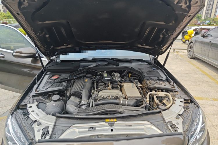 Used Mercedes-Benz C-Class 2015 C 300 L Sport Edition Engine Bay
