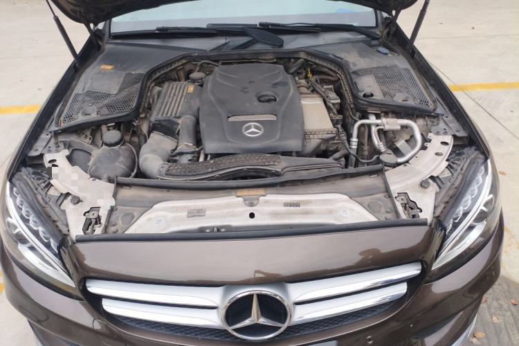 Used Mercedes-Benz C-Class 2015 Revised C 200 L Sport Edition Engine Bay