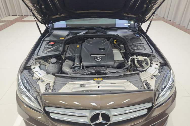 Used Mercedes-Benz C-Class 2015 Revised C 200 L Sport Edition Engine Bay