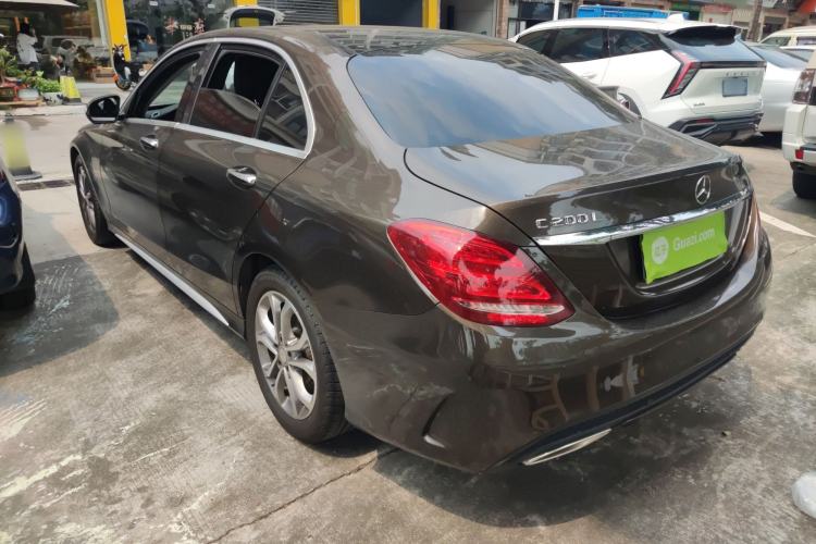 Used Mercedes-Benz C-Class 2015 C 200 L Sport Edition Rear Left 45 Deg