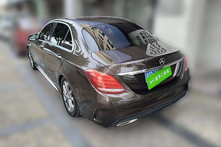 Used Mercedes-Benz C-Class 2015 Restyled C 180 L Sport Edition Rear Left 45 Deg