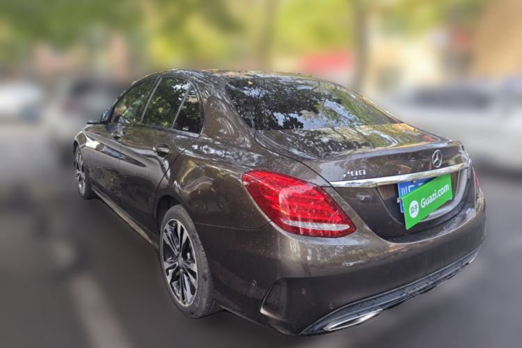 Used Mercedes-Benz C-Class 2015 C 200 Sport Edition 4MATIC Rear Left 45 Deg